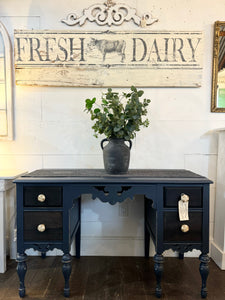 Navy Blue Desk