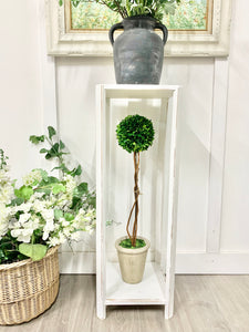 Gazebo White Plant Stand