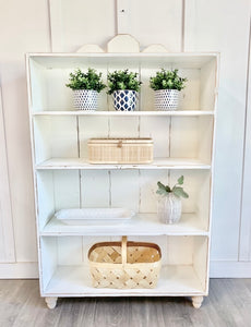 White Picket fence bookcase