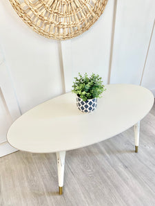 Cottage White Coffee Table