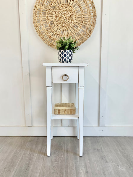 Gazebo White Plant Table