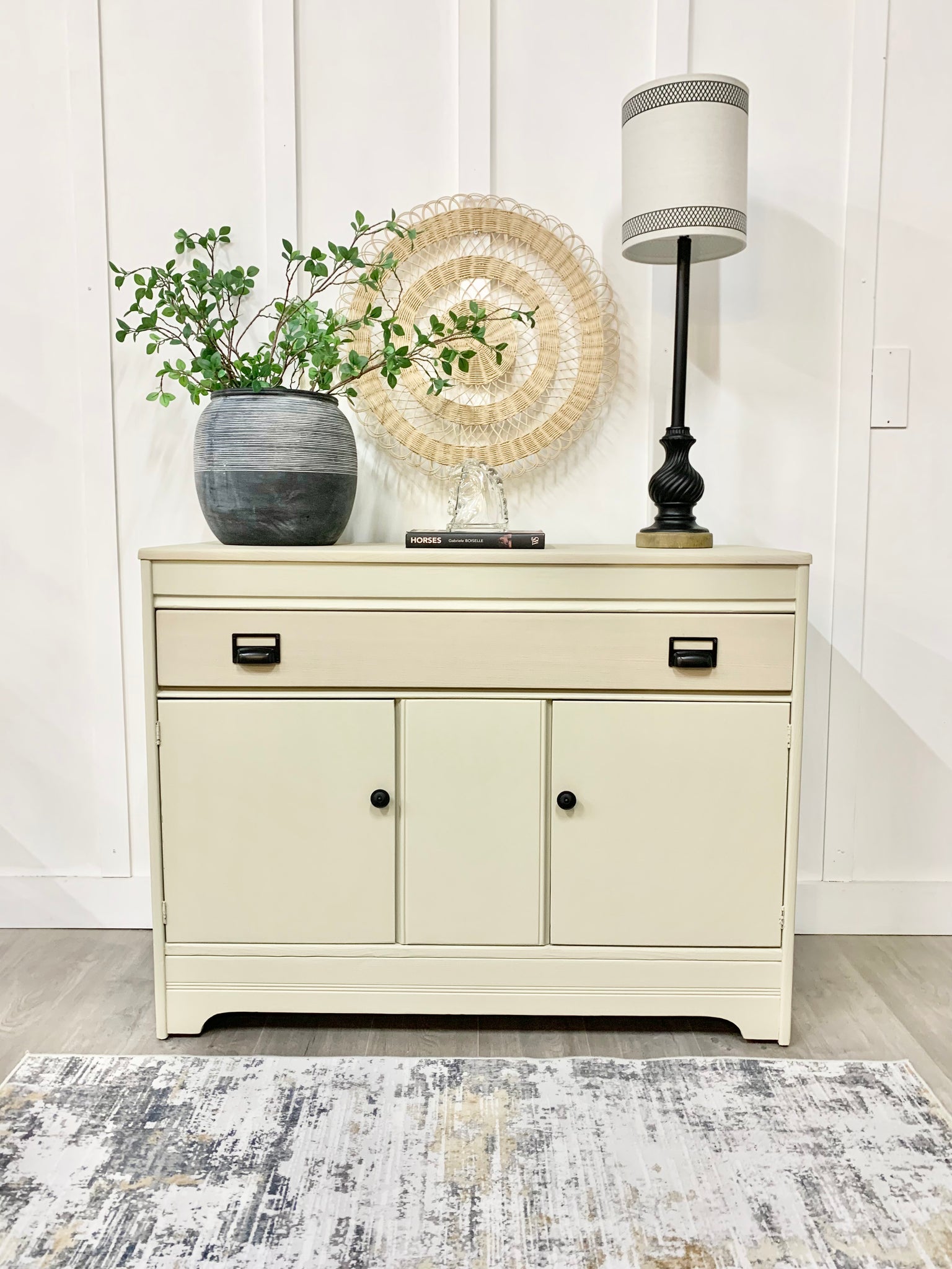 Coffee Bar/ Buffet           ( cottage co. Paint “ baby deer”)