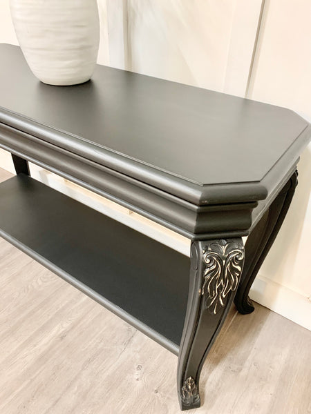 Black Sofa Table