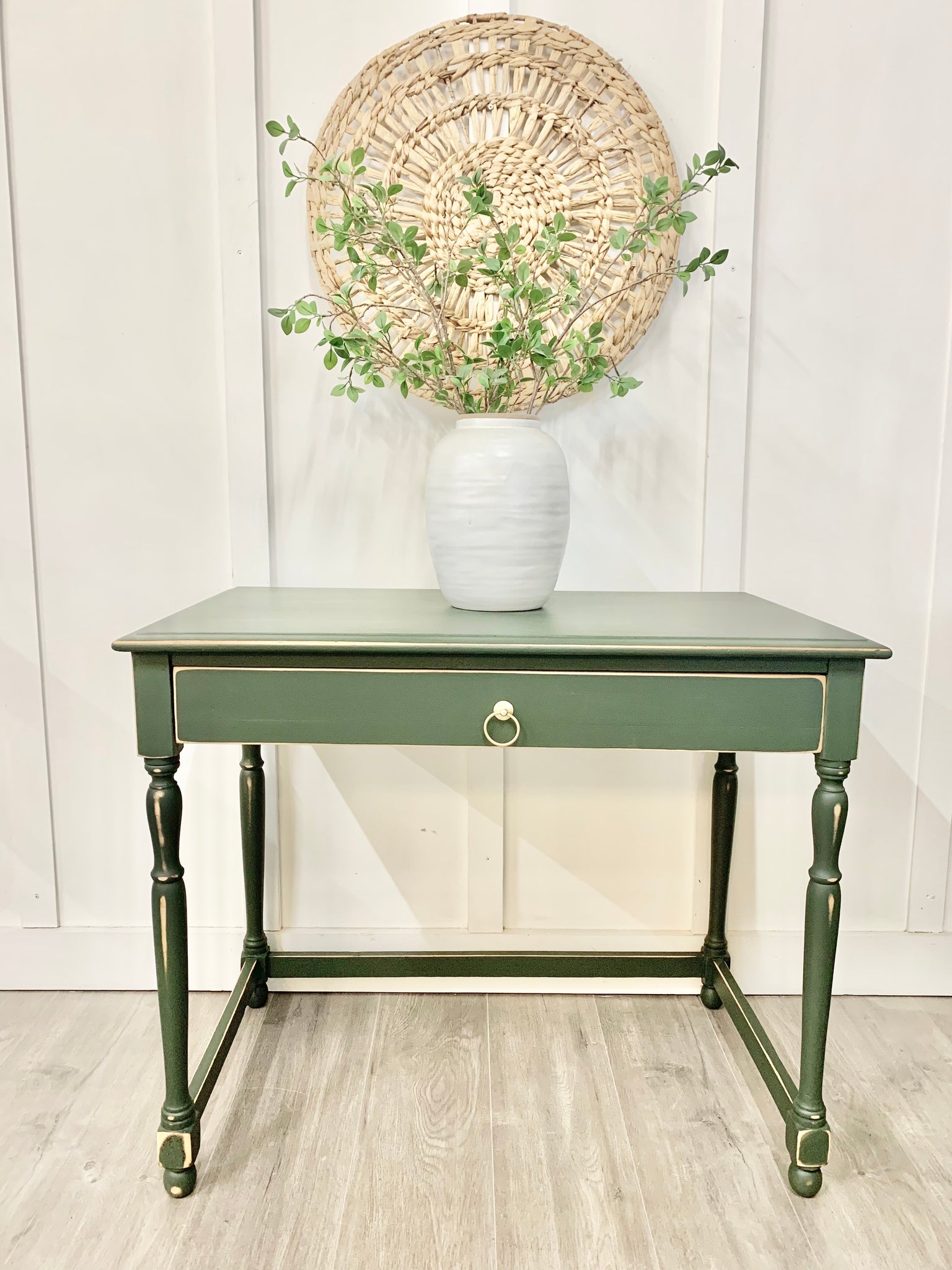 Olive Green desk