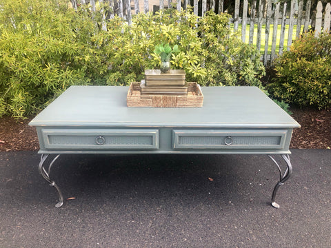 Cottage Green Coffee Table