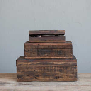 Reclaimed Wood Boxes