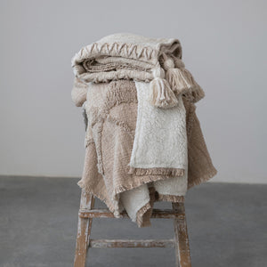 Woven Cotton Throw Blanket