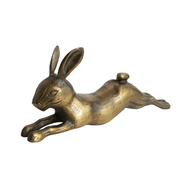 Antique Brass Rabbit