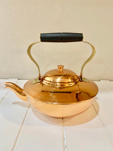 Vintage copper Tea pot